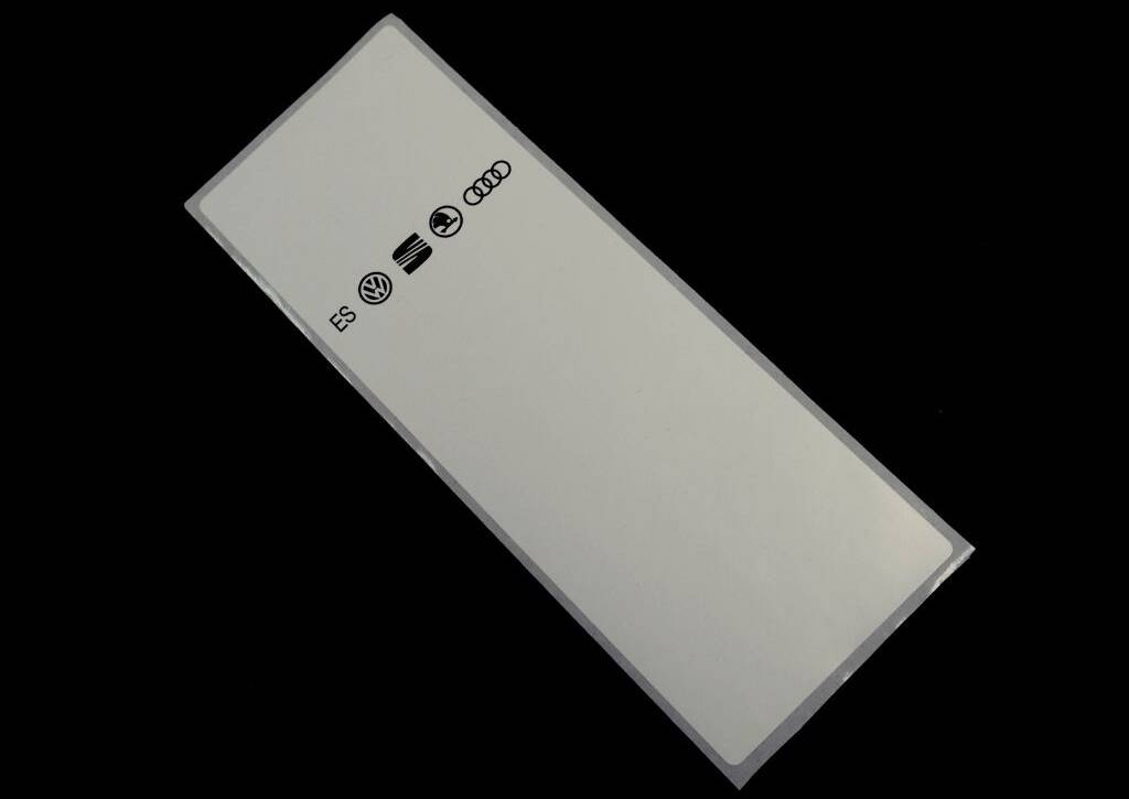 pegatina sector automoción