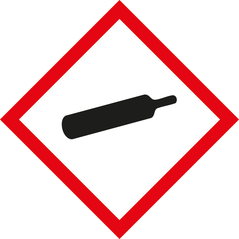 Gas presurizado: